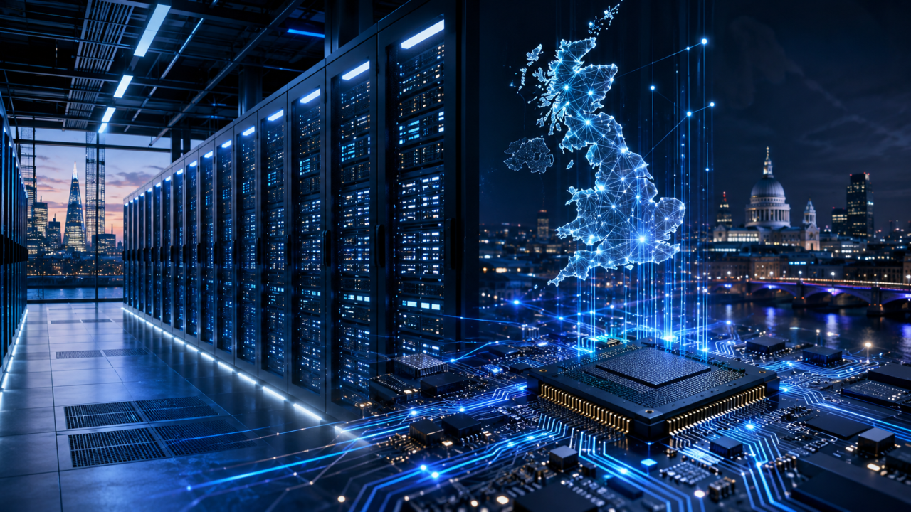 Marea Britanie investește 1,5 miliarde de dolari în supercomputere, cipuri AI și centre de date pentru a construi infrastructura necesară viitoarei generații de inteligență artificială.